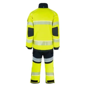 FlamePro Apollo 531 - 535 Technical Rescue Suit Back - Hi Vis Yellow Firefighting Protection